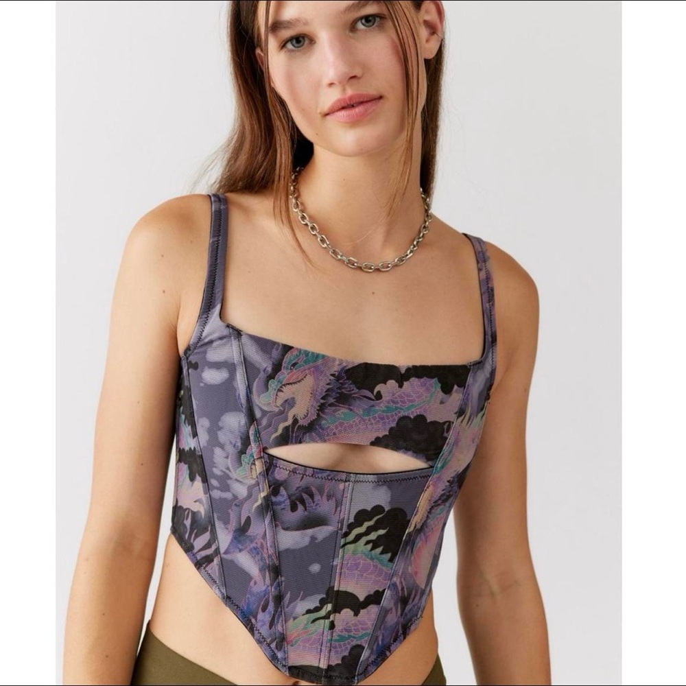 Urban Outfitters Dragon Corset